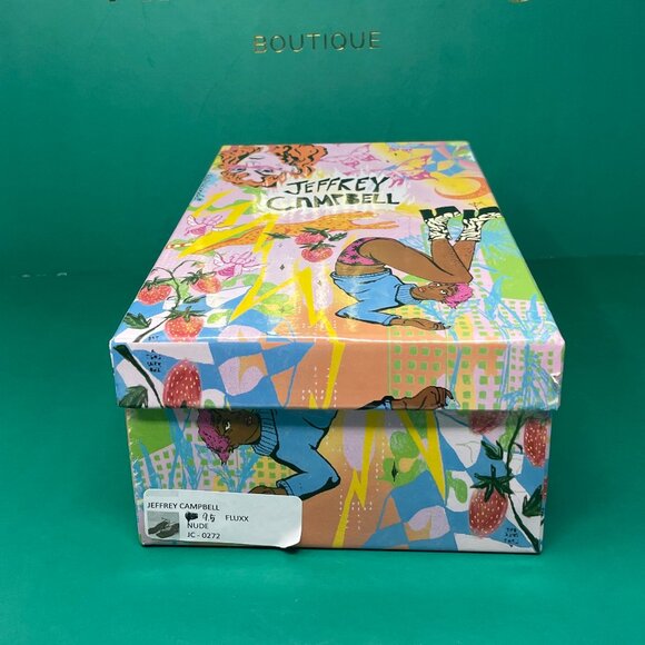 Jeffery Campbell | Fluxx Sandal in Nude - Picture 8 of 8